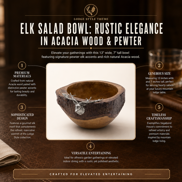 Elk Salad Bowl 9