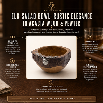 Elk Salad Bowl 9