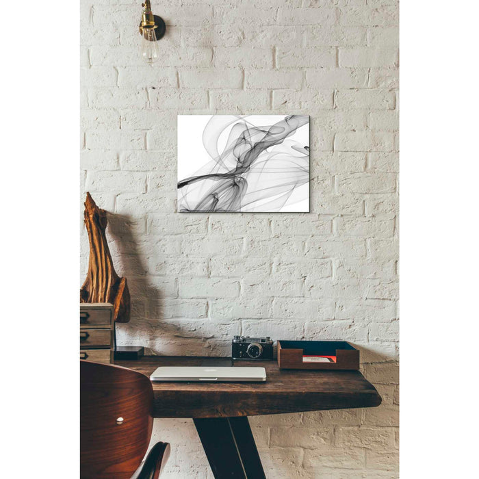 Epic Graffiti 'Abstract Black and White 18-21' by Irena Orlov, Giclee Canvas Wall Art