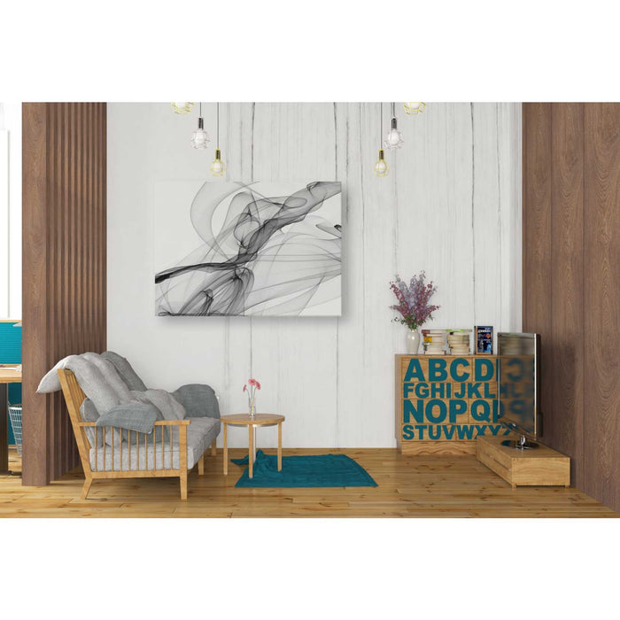 Epic Graffiti 'Abstract Black and White 18-21' by Irena Orlov, Giclee Canvas Wall Art