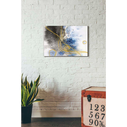 Epic Graffiti 'Coastal Watercolor Abstract' by Irena Orlov, Giclee Canvas Wall Art