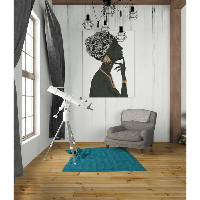 Epic Graffiti 'Graceful Majesty I' by Emily Adams, Giclee Canvas Wall Art