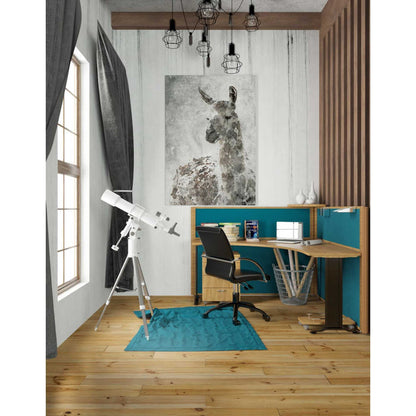 Epic Graffiti 'Llama' by Irena Orlov, Giclee Canvas Wall Art