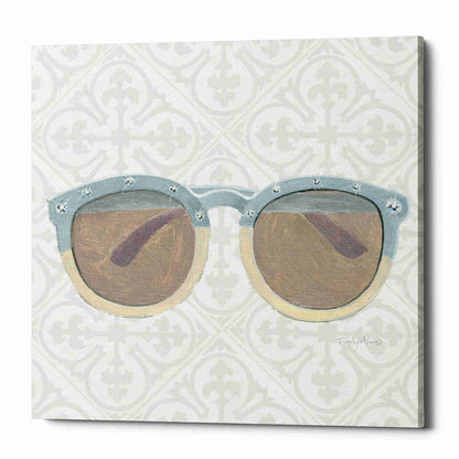 Epic Graffiti 'Must Have Fashion I Gray White' by Emily Adams, Giclee Canvas Wall Art