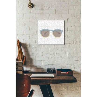 Epic Graffiti 'Must Have Fashion I Gray White' by Emily Adams, Giclee Canvas Wall Art