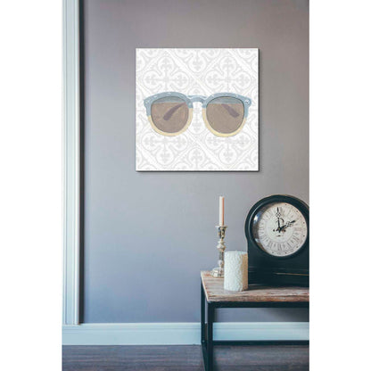 Epic Graffiti 'Must Have Fashion I Gray White' by Emily Adams, Giclee Canvas Wall Art