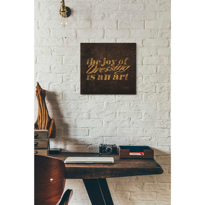 Epic Graffiti 'Shoe Fetish Quotes V' by Emily Adams, Giclee Canvas Wall Art