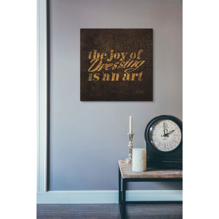 Epic Graffiti 'Shoe Fetish Quotes V' by Emily Adams, Giclee Canvas Wall Art