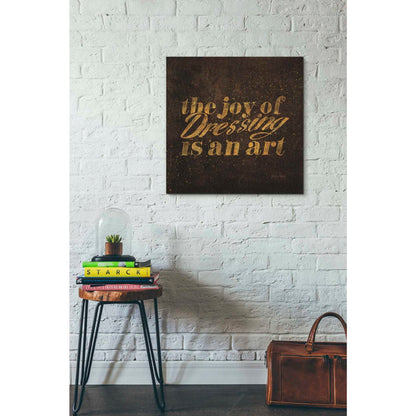 Epic Graffiti 'Shoe Fetish Quotes V' by Emily Adams, Giclee Canvas Wall Art