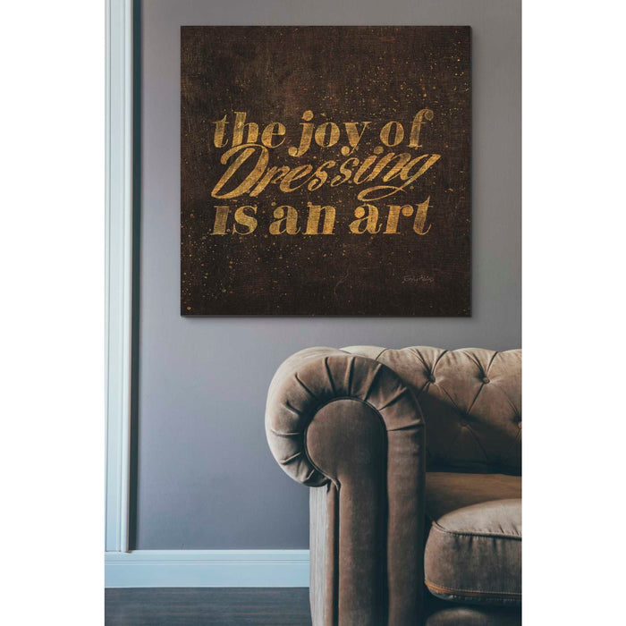 Epic Graffiti 'Shoe Fetish Quotes V' by Emily Adams, Giclee Canvas Wall Art
