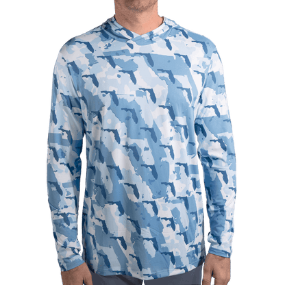 Everyday Outdoors Florida Camo - Fishing Long Sleeve Hoodie