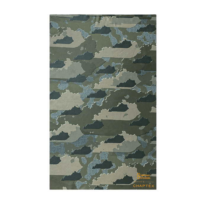 Everyday Outdoors Kentucky Camo - Military-Grade Microfiber Field Towel