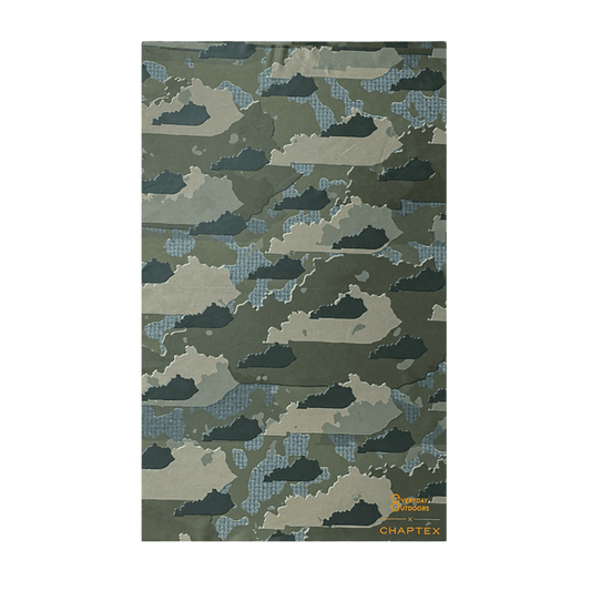 Everyday Outdoors Kentucky Camo - Military-Grade Microfiber Field Towel