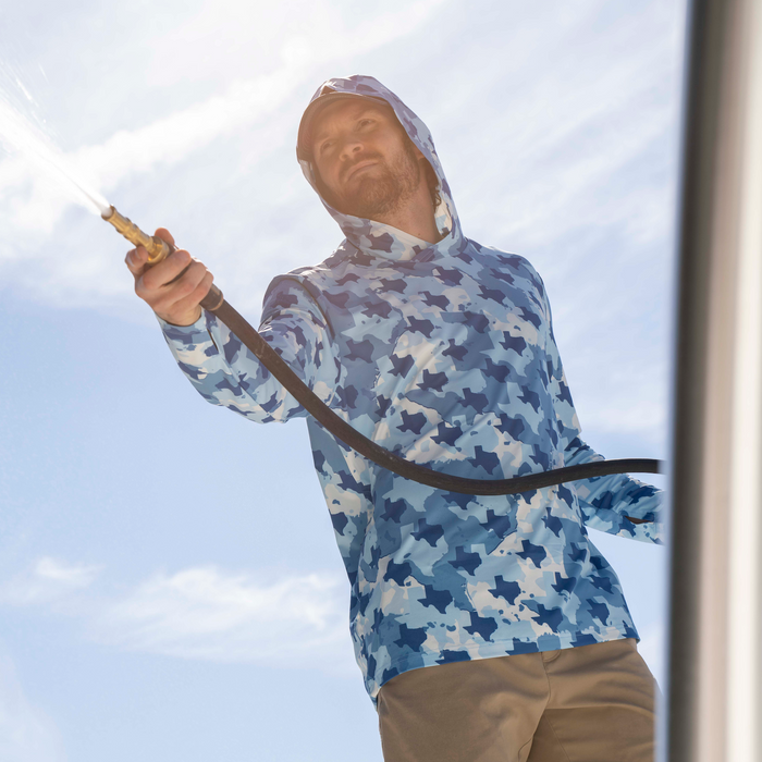 Everyday Outdoors Texas Camo - Long Sleeve Fishing Shirt