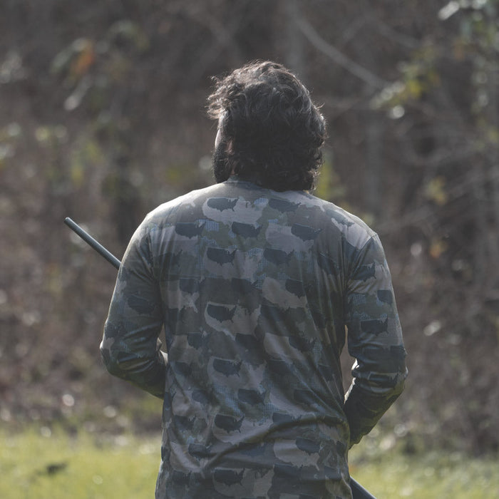 Everyday Outdoors USA Camo - Long Sleeve Shirt