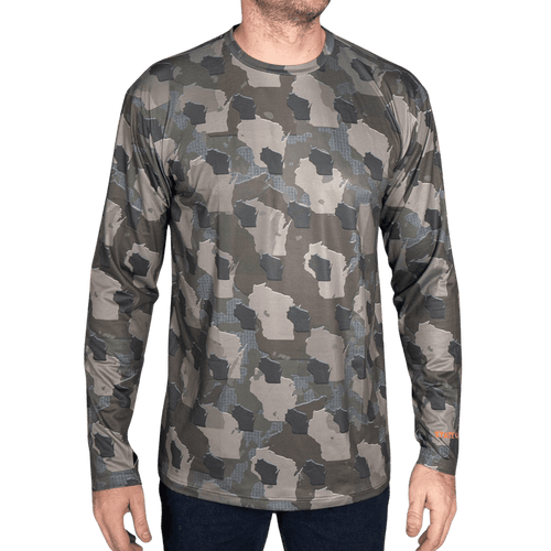 Everyday Outdoors Wisconsin Camo - Long Sleeve Shirt
