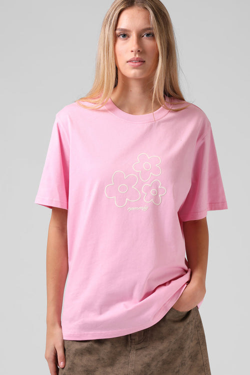 Flowers Tee - Pink