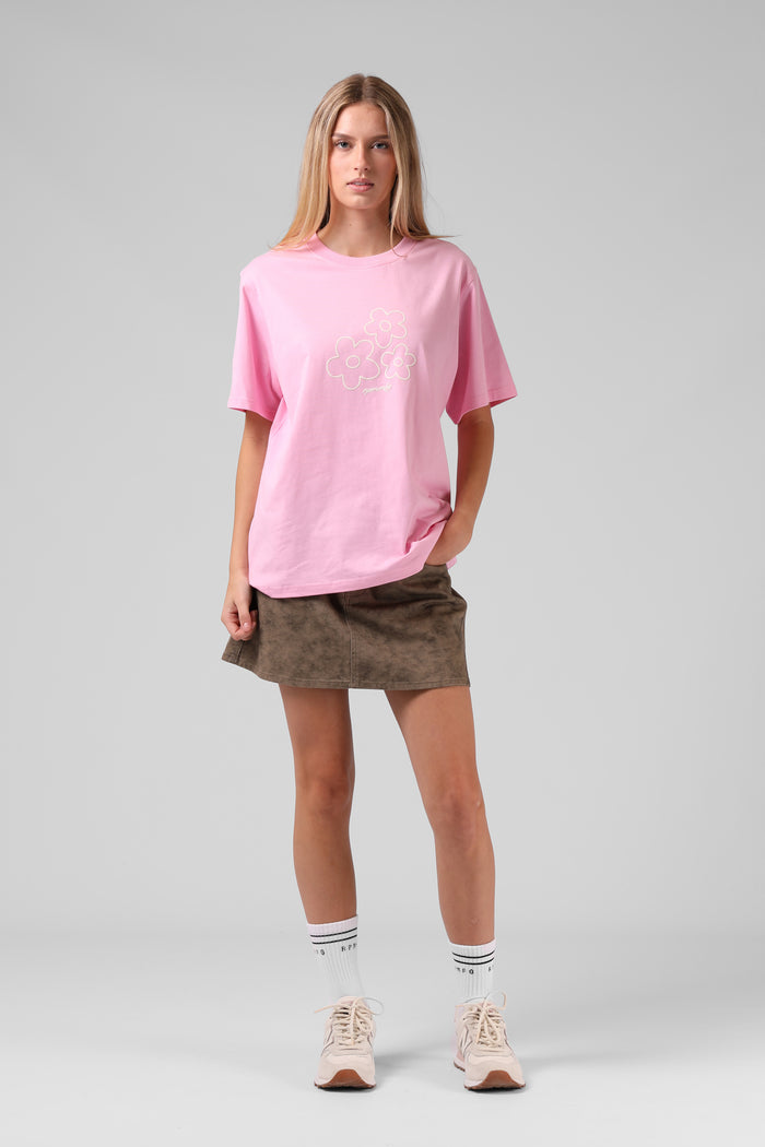Flowers Tee - Pink