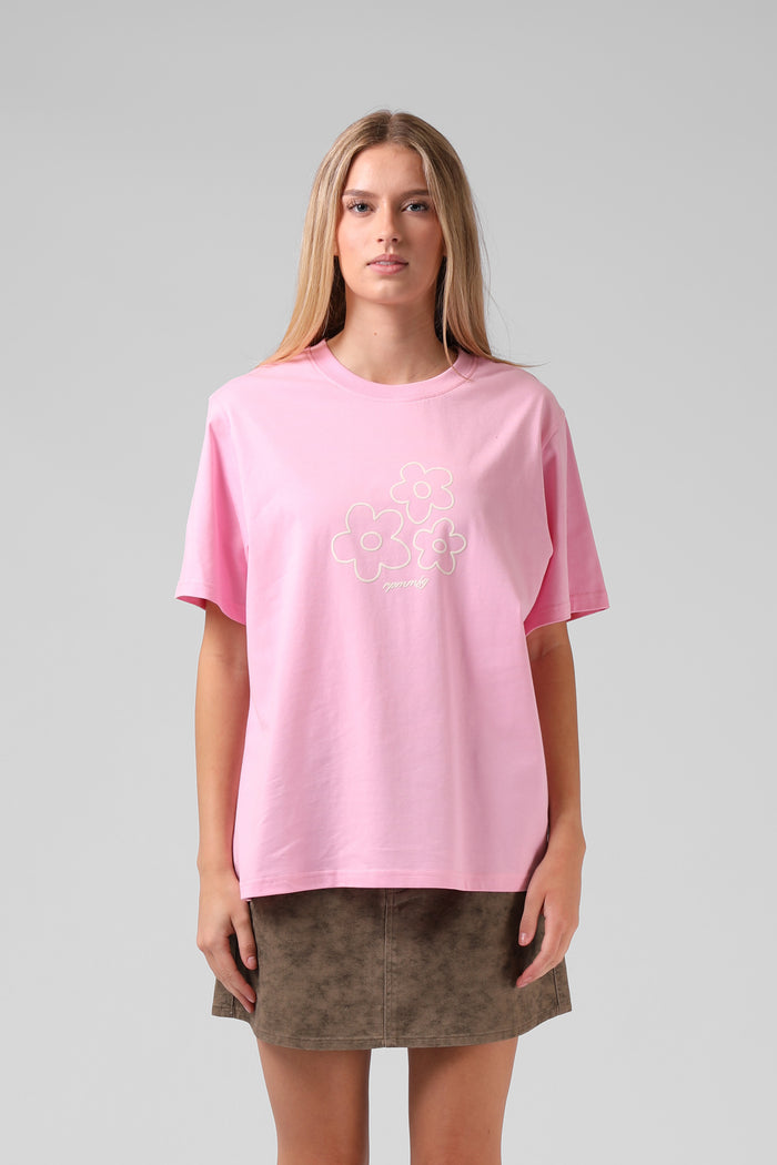 Flowers Tee - Pink