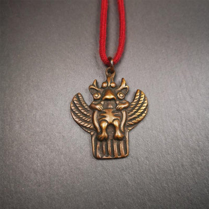 Garuda Amulet - 2.1" - Tibetan Buddhist amulet, view 5