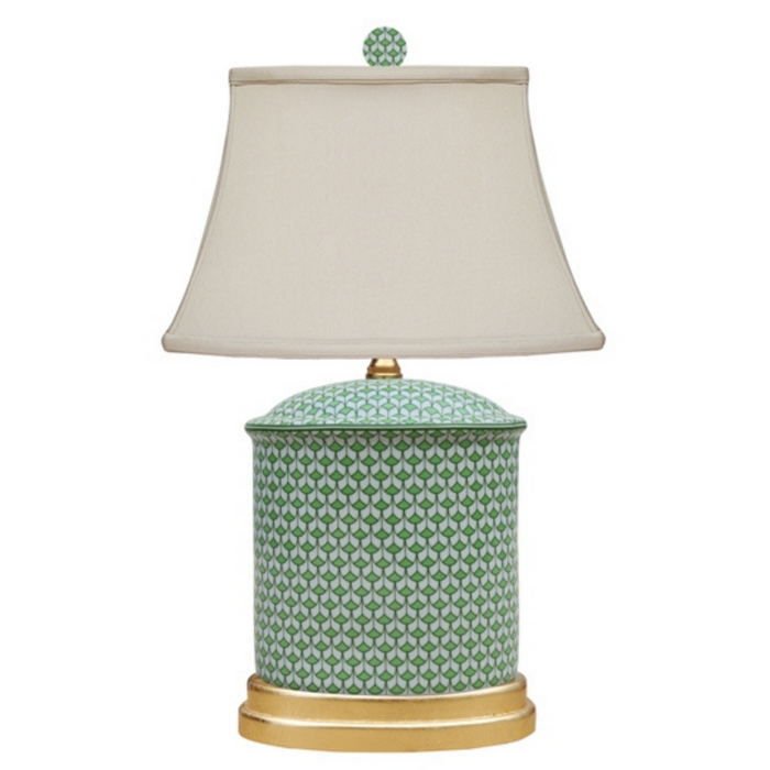 Green Poppy Table Lamp