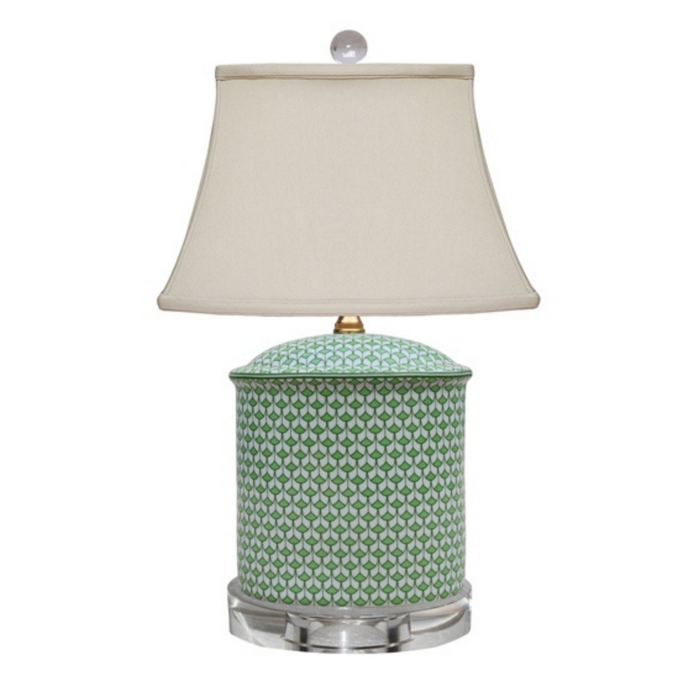 Green Poppy Table Lamp