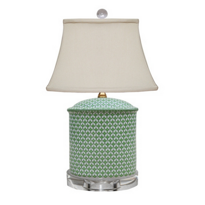 Green Poppy Table Lamp