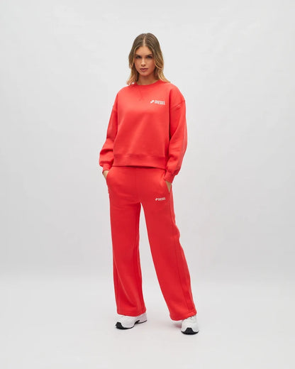 Haisley Sweatshirt Powder Red