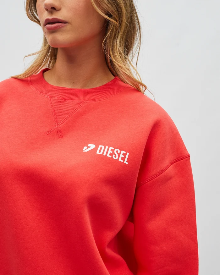 Haisley Sweatshirt Powder Red