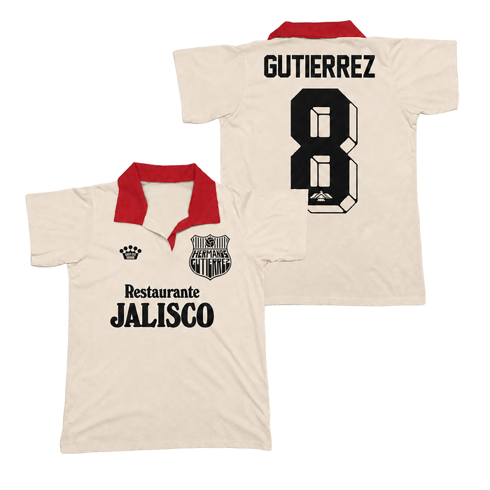 Hermanos Gutiérrez Off-White Soccer Jersey