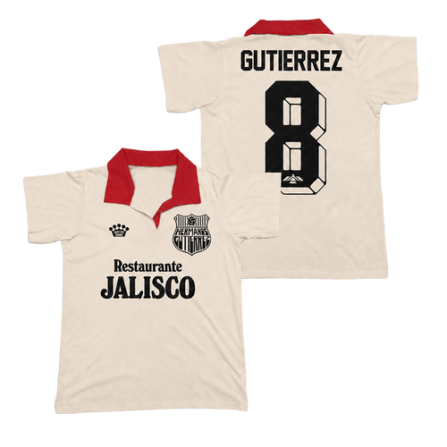 Hermanos Gutiérrez Off-White Soccer Jersey