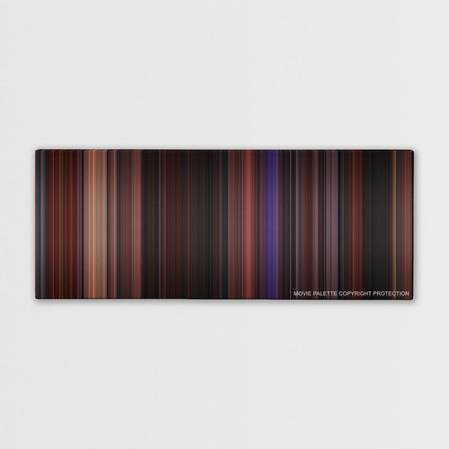 Hocus Pocus color palette canvas print: thousands of thin vertical stripes of color