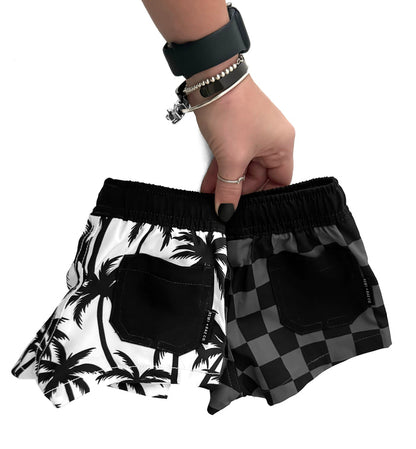 HYBRID SWIM SHORTS - PALM BEACH