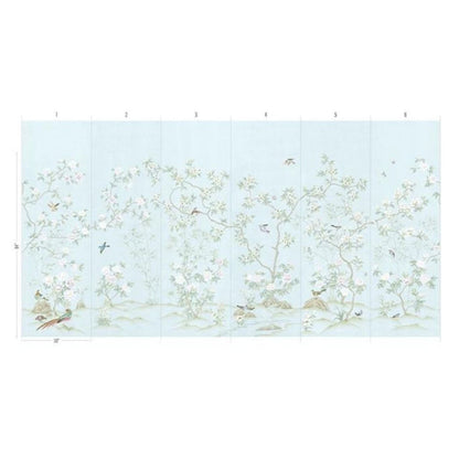 Imperial Garden Mist Mural