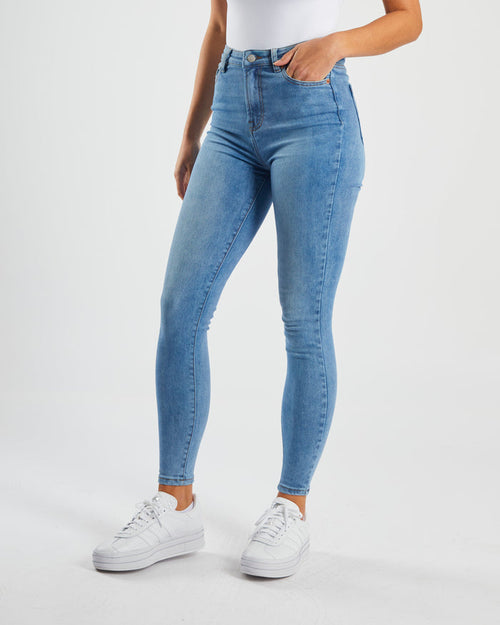 Jessica High Rise Saphire Blue
