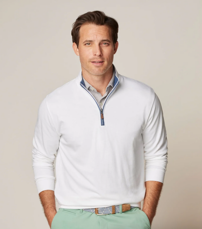 M / White