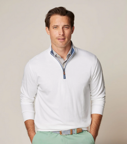 M / White