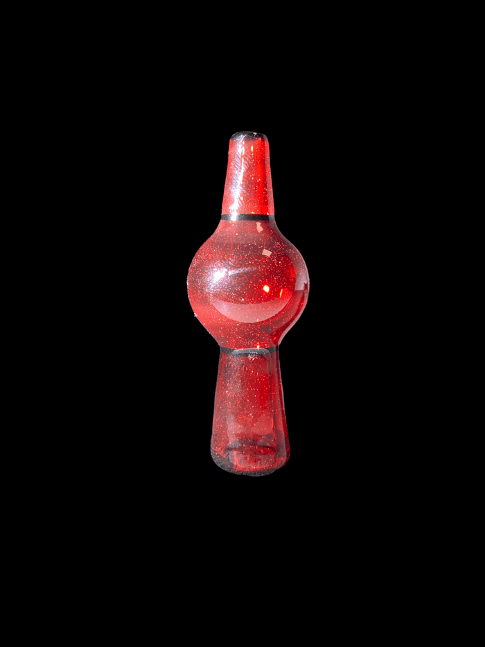 Kayo Glass Full-Color Bubble Cap: Optimized Airflow, Durable Glass, Assorted Colors, Dab Rig Accessory