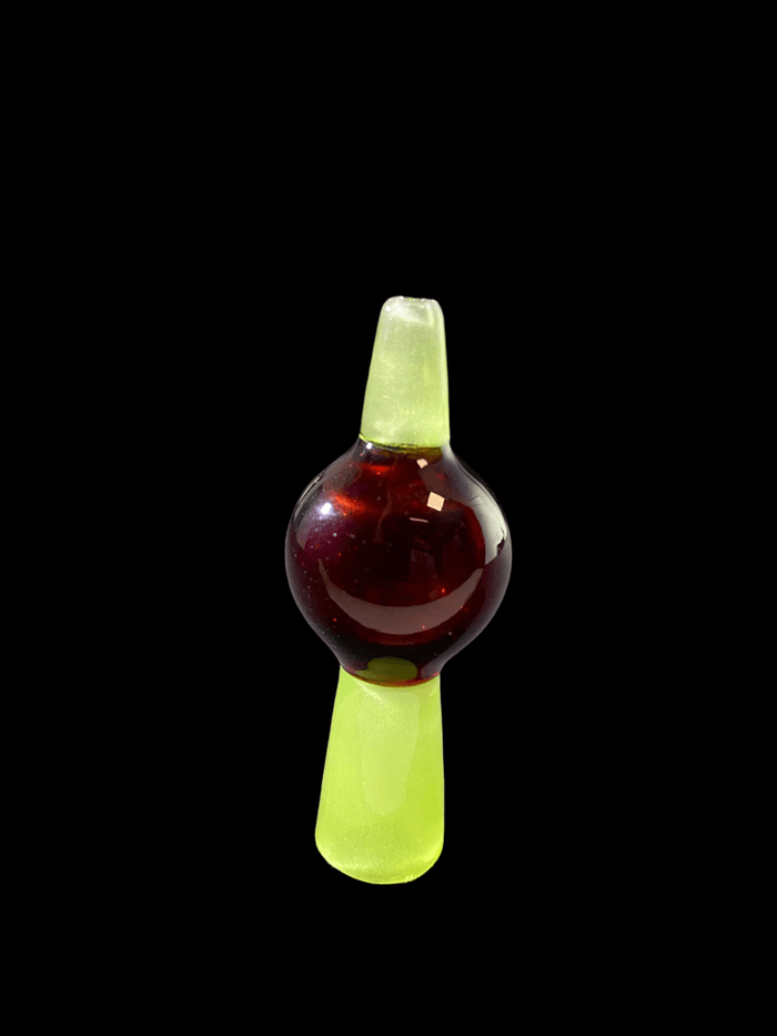 Kayo Bubble Cap Airflow: Full-Color, Enhanced Dabbing, High-Quality Glass, Assorted Colors
