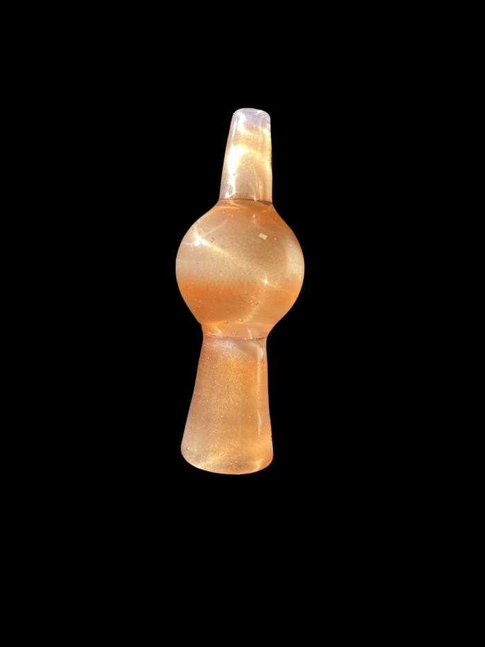 Kayo Glass Dab Accessory: Full-Color Bubble Cap, Optimized Airflow, Enhanced Flavor, Dabbing Tool