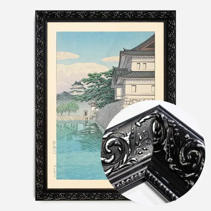 21x30cm | 8¼ x 11¾in / Black Ornate Frame