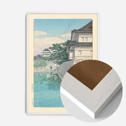 21x30cm | 8¼ x 11¾in / White Wood Frame
