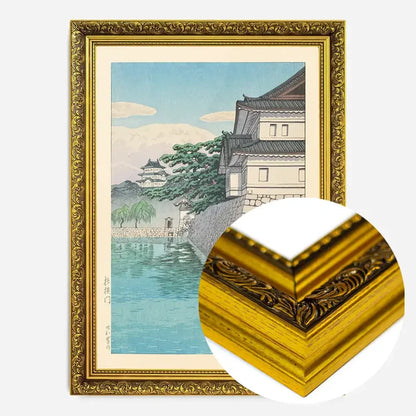 21x30cm | 8¼ x 11¾in / Gold Ornate Frame