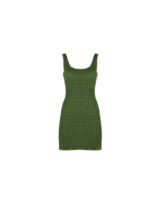 KLEIN MINIDRESS OLIVE