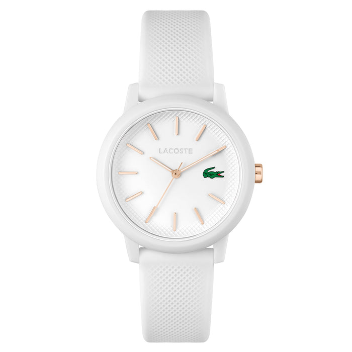 Lacoste White Silicone Women's Watch - 2001211