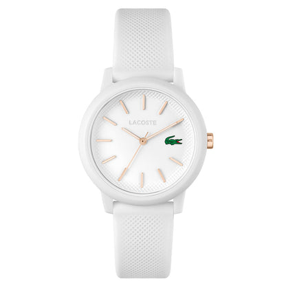 Lacoste White Silicone Women's Watch - 2001211