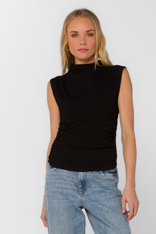 Lavali Black Top - Tops - Velvet Heart Clothing