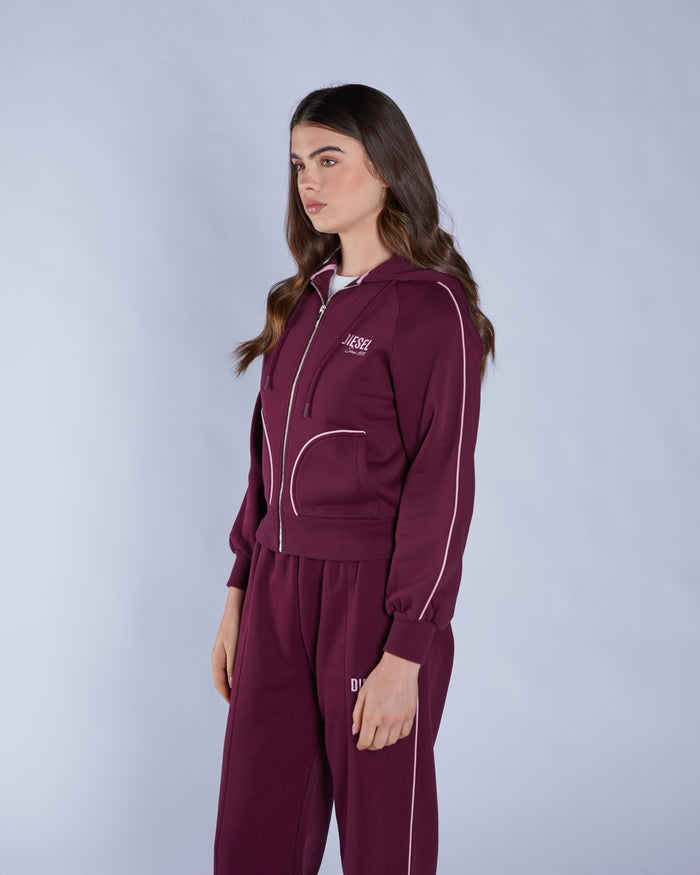 Leonella Zipper Deep Orchid