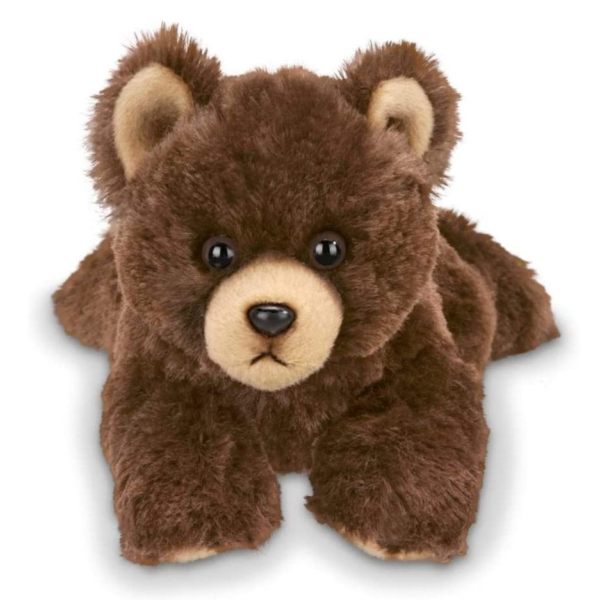 Lil' Cubbie Small Plush Brown Grizzly Bear Front