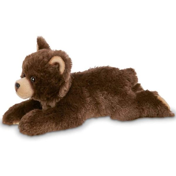 Lil' Cubbie Small Plush Brown Grizzly Bear Side